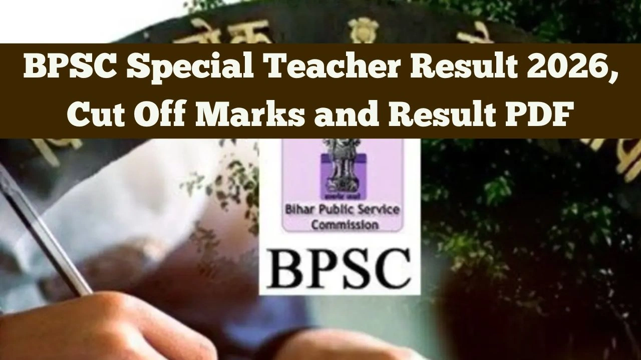 BPSC Special Teacher Result 2026