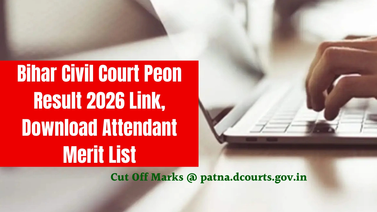 Bihar Civil Court Peon Result 2026 Link