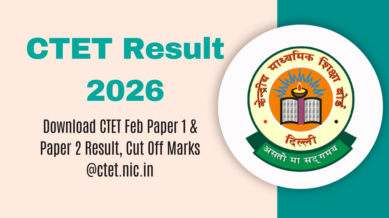 CTET Result 2026