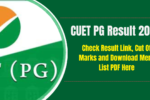 CUET PG Result 2026