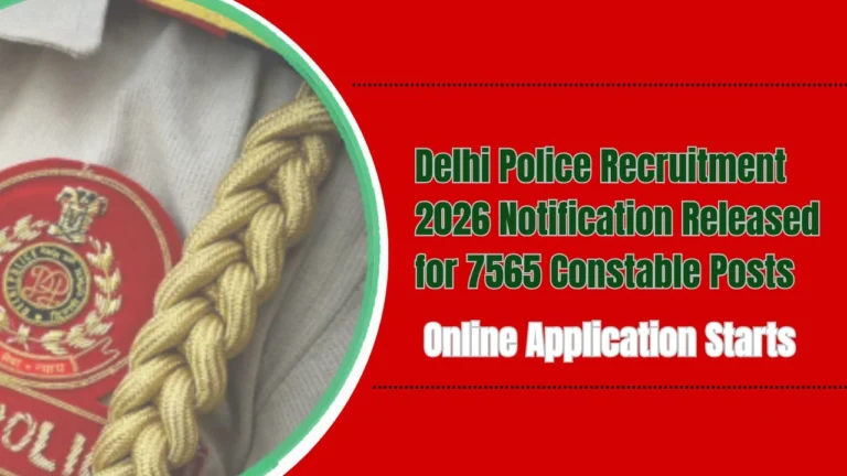 Delhi Police Recruitment 2026