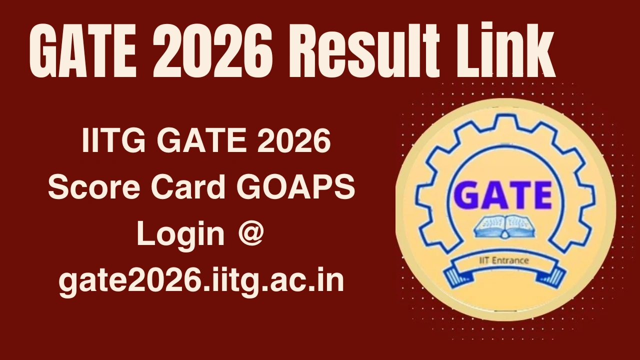 GATE 2026 Result Link