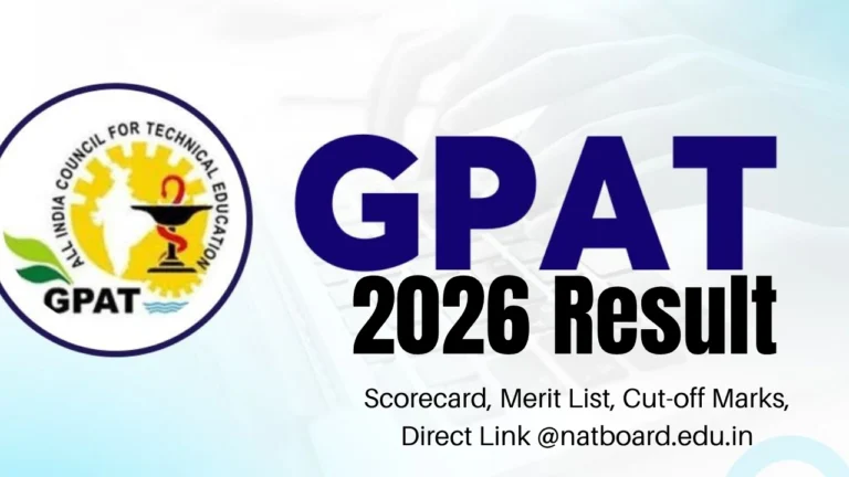 GPAT 2026 Result