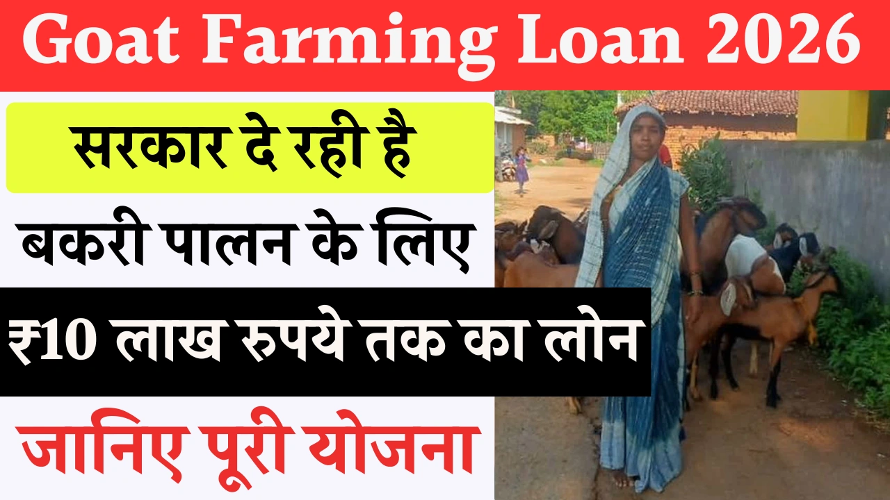 Goat Farming Loan 2026