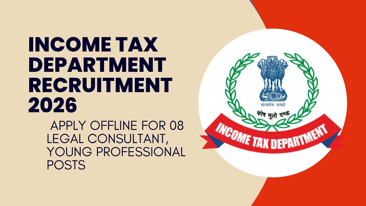 Income Tax Department Recruitment 2026