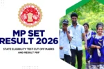 MP SET Result 2026