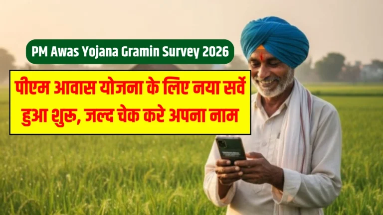 PM Awas Yojana Gramin Survey 2026