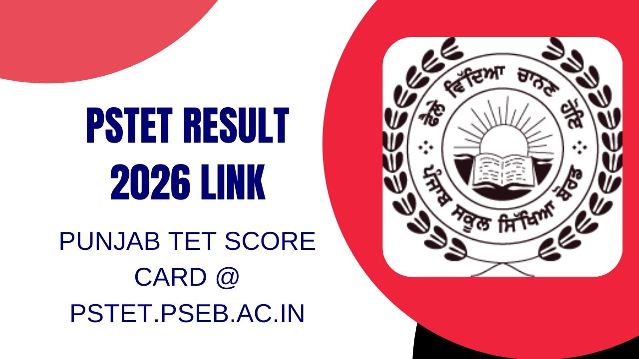 PSTET Result 2026 Link