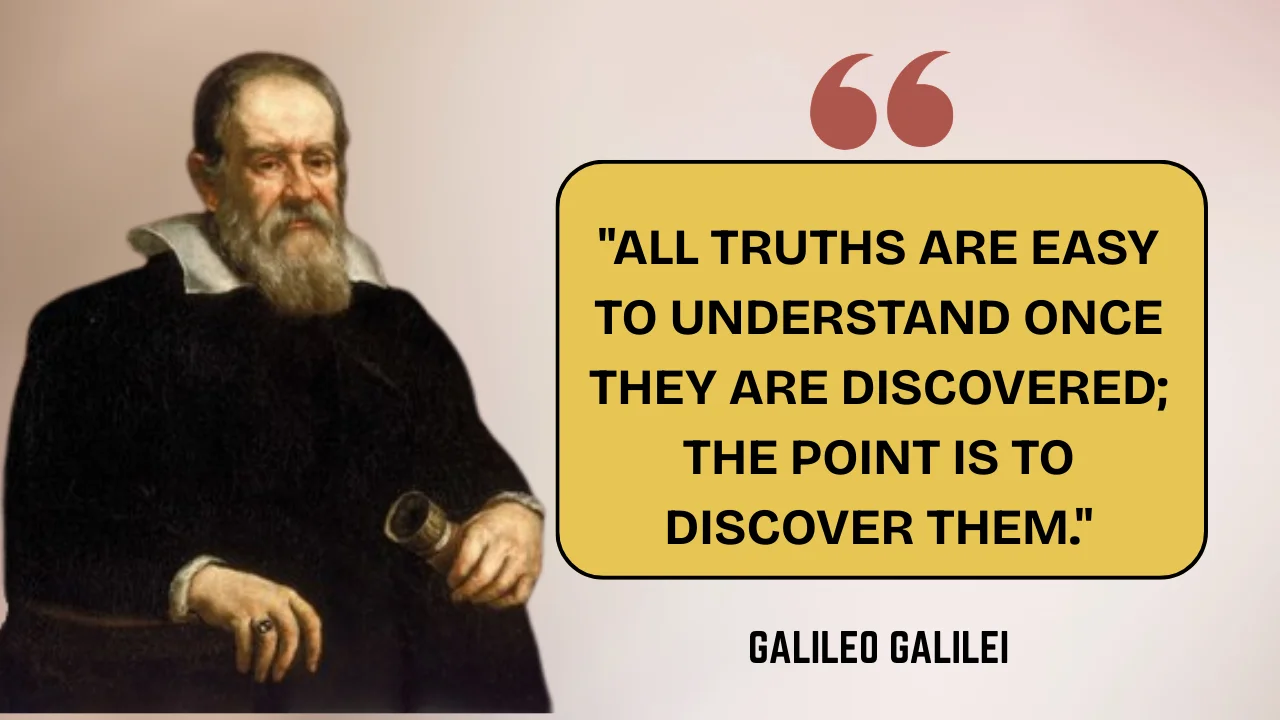 Quote of the Day by Galileo Galilei
