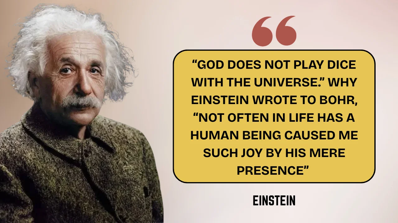 Quote of the day by Einstein