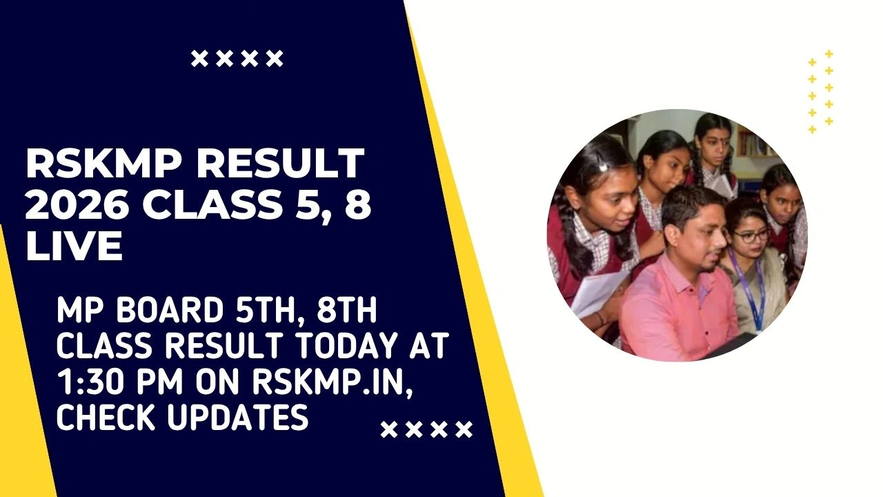 RSKMP Result 2026 Class 5, 8 LIVE