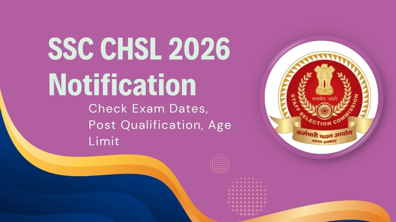 SSC CHSL 2026 Notification