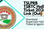 TSLPRB TSRTC Hall Ticket 2026 Link (Out)