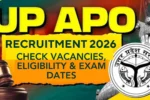 UP APO Recruitment 2026
