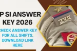 UP SI Answer Key 2026
