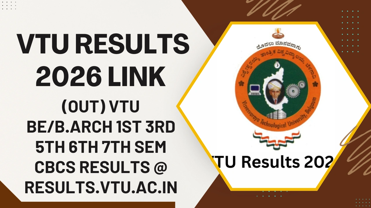 VTU Results 2026 Link